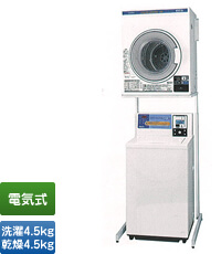 MCD-CK45（電気式衣類乾燥機）HDS-601（専用ユニット）MCW-C50A（渦巻式全自動洗濯機）